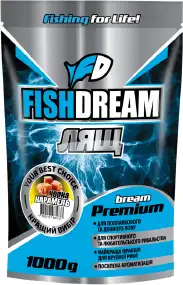 Прикормка Fish Dream Премиум ZIP Лещ Черная карамель 1кг
