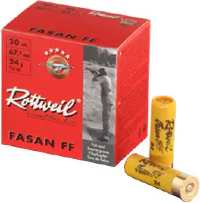 Патрон Rottweil Fasan FF кал.20/67,5 дробь №9 (2,0 мм) навеска 25,5 г