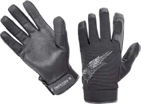 Перчатки Defcon 5 Shooting Gloves With Leather Palm Black
