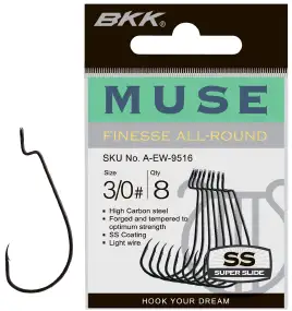 Гачок BKK Muse (9 шт/уп)