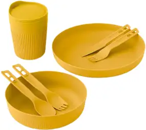 Набір посуду Sea To Summit Passage Dinnerware Sett 7 предметів Arrowwood Yellow