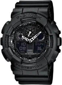 Часы Casio GA-100-1A1ER G-Shock. Черный