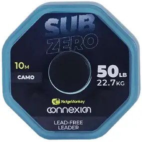 Лидкор RidgeMonkey Connexion SubZero Lead Free Leader 10m 50lb/22.7kg Camo
