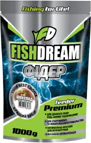 Прикормка Fish Dream Премиум ZIP Фидер Шоколад с орехами 1кг