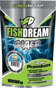 Прикормка Fish Dream Премиум ZIP Фидер Бесквит-ваниль 1кг