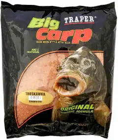 Прикормка Traper Big Carp Truskawka 2.5kg