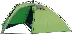 Палатка Norfin Peled 3 Полуавтоматическая 3 местная 2-х слойная ц:зеленый
