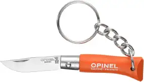 Нож Opinel Keychain №2 Inox. Цвет - оранжевый
