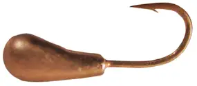 Мормышка вольфрамовая Shark Ломанный башмак 0.45g 3.0mm крючок D16 ц:медь