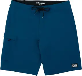 Шорты Pelagic Blue Water Fishing Shorts - Gyotaku 40 Smokey Blue