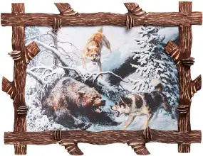Картина "Медведь в берлоге"