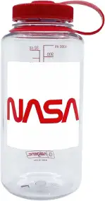 Бутылка Nalgene Wide Mouth NASA Bottle 1L Red