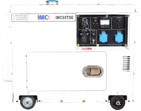 Генератор однофазний дизельний IMC 6.5 KVA/5.2 кВт з кабіною