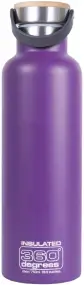 Термобутылка 360° Degrees Vacuum Insul Botte 0.75l Purple