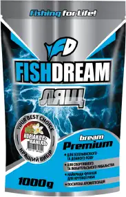 Прикормка Fish Dream Премиум ZIP Лещ Кориандр-ваниль 1кг
