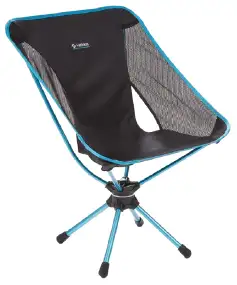 Кресло раскладное Helinox Swivel Chair R1 Black/O.Blue