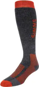 Носки Simms Merino Midweight OTC Sock XL Carbon