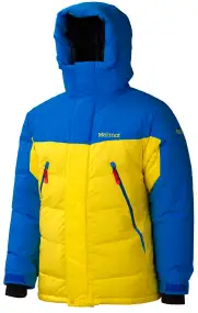 Куртка Marmot Meter Parka Acid yellow/cobalt blue