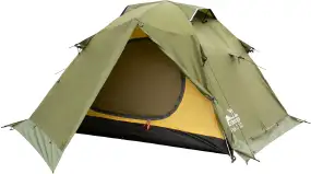 Палатка Tramp Peak 3 (V2) Зеленая