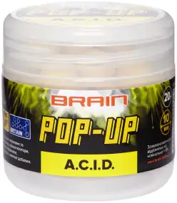 Бойлы Brain Pop-Up F1 A.C.I.D (лимон) 10mm 20g