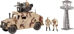 Игровой набор ZIPP Toys Военный внедорожник Хамви