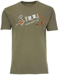 Футболка Simms Special Knot T-Shirt Military Heather