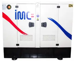 Генератор трехфазный дизельный IMC 33KVA/26.4 кВт с кабиной