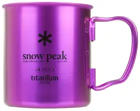 Кружка Snow Peak Ti-Single 450 Cup 450ml ц:purple