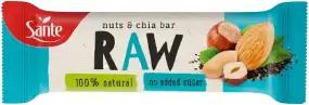 Батончик энергетический GoOn Sante RAW Fruit Bar Nuts and Chia 35g
