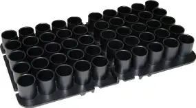 Підставка MTM Shotshell Tray на 50 глакоствольних патронів 16 кал. Колір - чорний