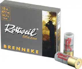 Патрон Rottweil Brenneke Classic кал.12/70 куля Brenneke Classic маса 31,5 г