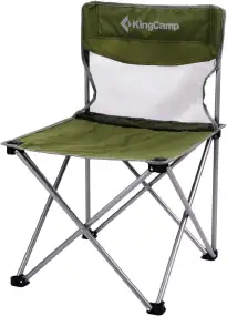 Крісло KingCamp Compact Chair in Steel. M. Dark green