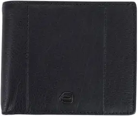 Гаманець Piquadro Brief Men’s wallet with coin case and credit card slots Black
