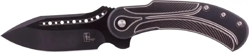 Ніж Begg Knives Steelcraft Marshall Field Black silver handle&black two tone handle