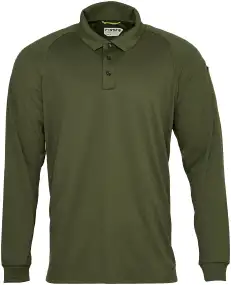 Рубашка поло First Tactical Performance Long Sleeve Polo Зеленый