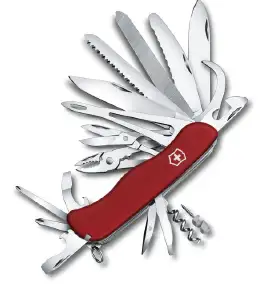 Нож VICTORINOX 0.9064 XL WorkChamp ц: красный