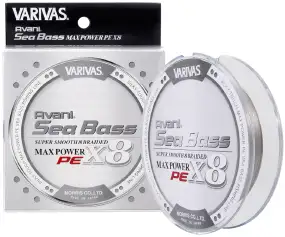 Шнур Varivas Avani Sea Bass Max Power X8 150m (Stealthgray) #1.2 24lb