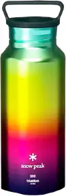 Бутылка Snow Peak TW-800-RA Titanium Aurora Bottle 800ml ц:rainbow black