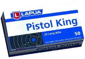Патрон SK PISTOL King кал. 22 LR пуля 2,59 г/ 40 гран. Нач. скорость 285 м/с.
