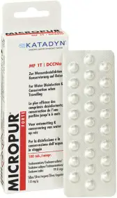 Таблетки для дезинфекции воды Katadyn Micropur Forte MF 1T/100 4x25шт