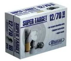 Патрон D Dupleks Super Target кал. 12/70 куля Super Target маса 25 г