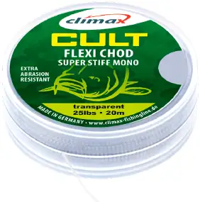 Поводковый материал Climax Cult Flexi Chod 20м (clear)