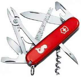 Нож VICTORINOX 1.3653.72 Swiss Army Angler ц: красный