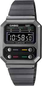 Годинник Casio A100WEGG-1AEF. Сірий