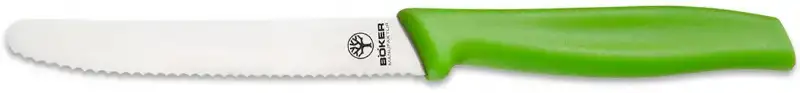 Нож кухонный Boker Sandwich Knife. Цвет - зеленый
