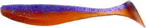 Силикон FishUP Wizzle Shad 3" #207 - Dark Violet/Orange (8шт/уп)