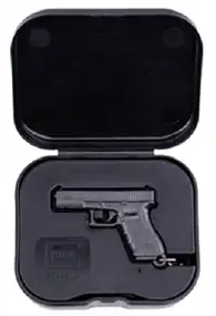 Брелок Glock Gen4 Black метал,пістолет з каронитр..покритий