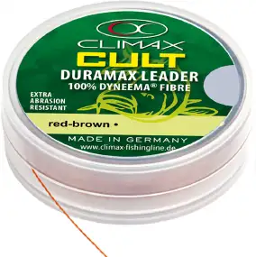 Шоклидер Climax Cult Duramax Leader 25m (red brown) 0.14mm