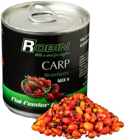 Зерновая смесь Robin MIX-6 Зерен Короп Полуниця 200мл (ж/б)