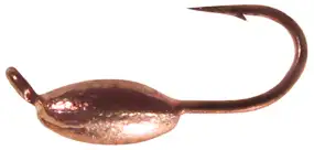 Мормышка вольфрамовая Shark Овсинка 0.2g 2.0mm крючок D18 ц:медь